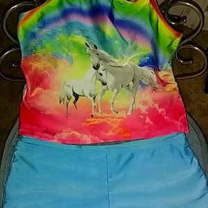NWOT. Tank/boy shorts bathing suitSALE:all swimwear : BOGO free